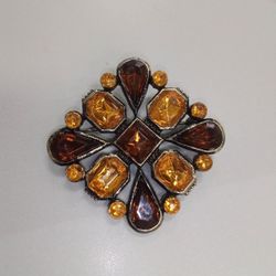 Topaz Brown Women's Brooches