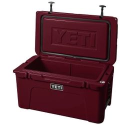 65 Yeti Hard Cooler (Wild Vine Red)
