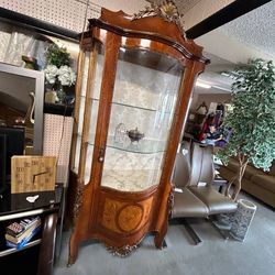 Antique French 1900 , Cabinet / Bookcase 