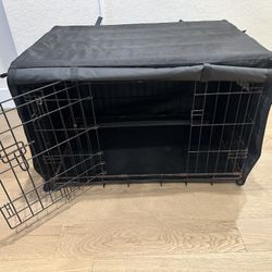 Small Dog Crate With Cover 