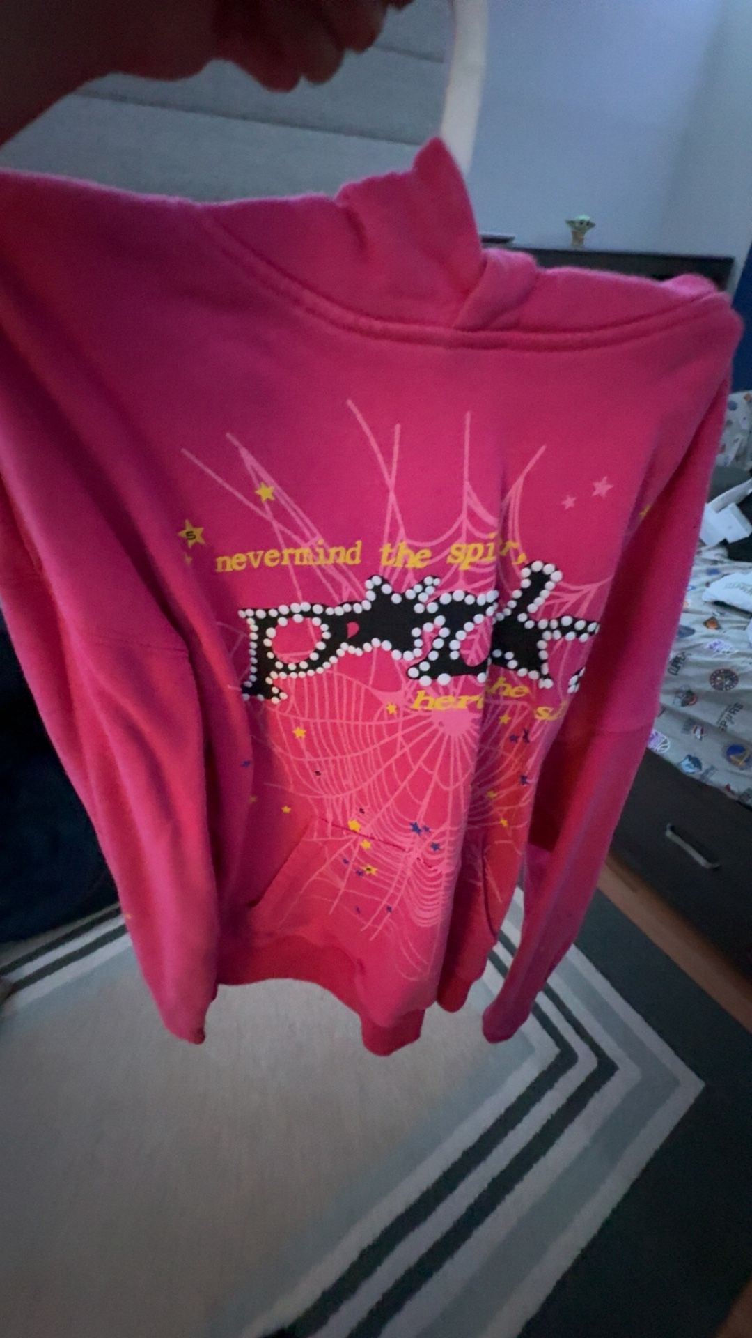 Pink Spider Hoodie V1