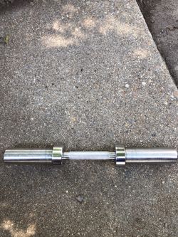 Olympic style 20inch dumbbell handle