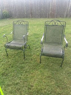 Patio chairs