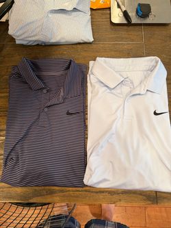 2 Nike Polos Excellent Condition - large