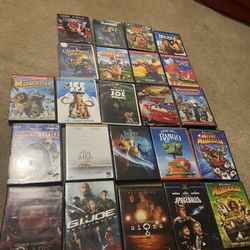 DVDs $2 Each