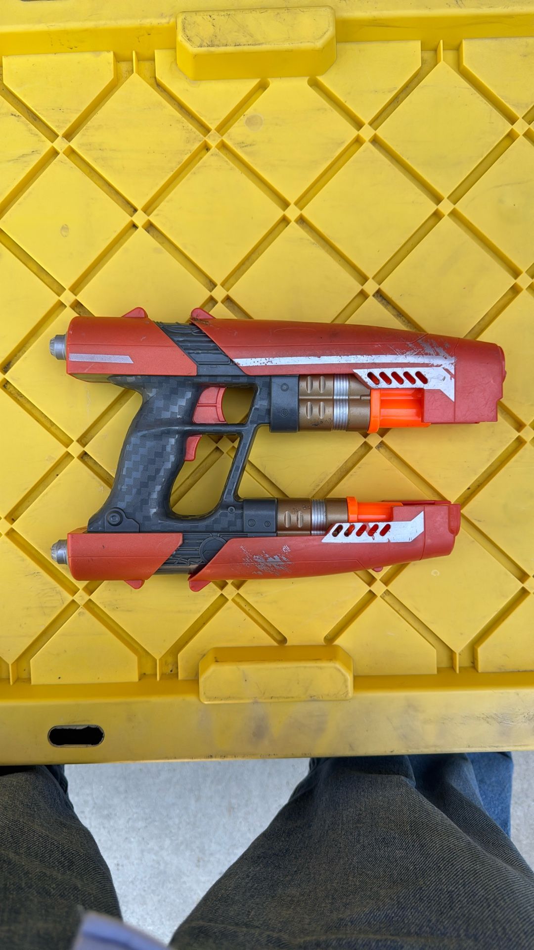 Nerf Marvel Starlord Quad Blaster