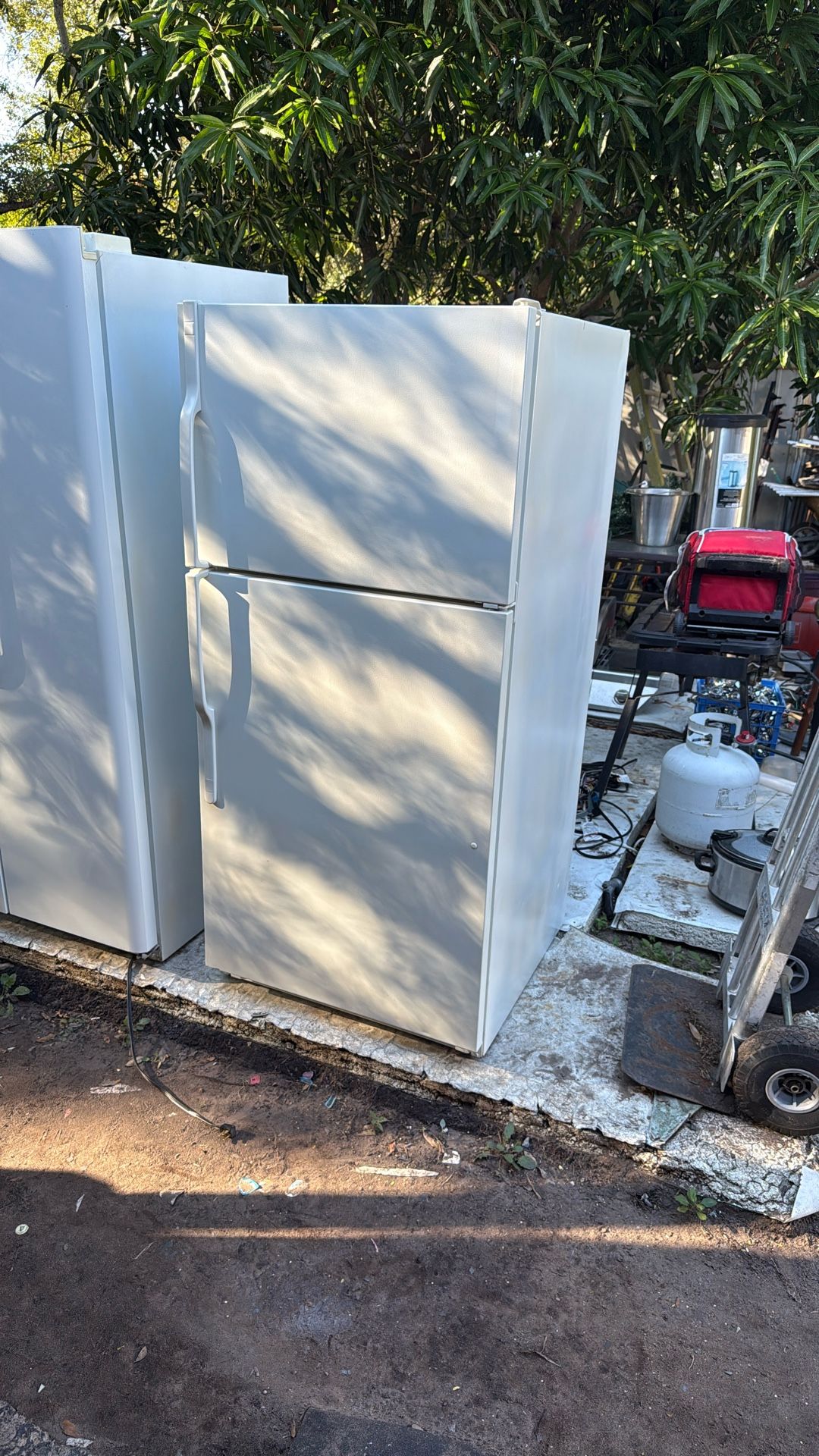 Modern White Refrigerator