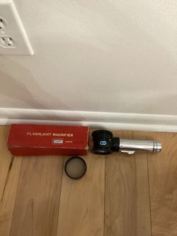 Flashlight magnifier, Hoffritz, 5X