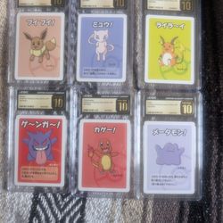 Pokemon (Old Maid) - 12 Cards Graded  CGC Prestine 10