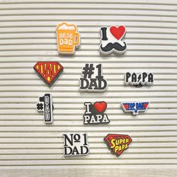 Dad Croc Charms 🐊 