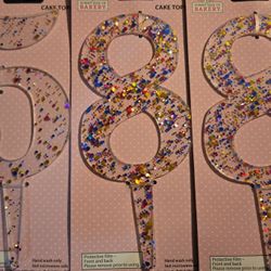 Cake Topper's Number's $2 Each 