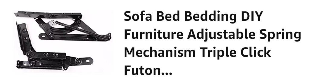 Futon mechanism. For replace existing adjustable mechanism.