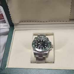 41mm Rolex Submariner Date 126610LV "Kermit Green" Ceramic Bezel SS 2024