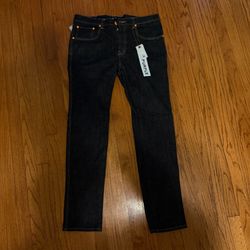 Purple Brand jeans 38 black and orange stitching