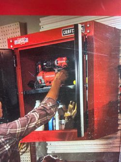 Craftsman toolbox hanging
