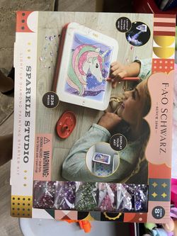 Kids Light Up Diamond Art Kit NEW