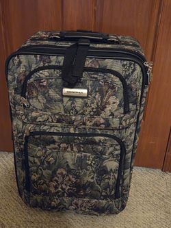 Sonoma Floral Tapestry Rolling Suitcase