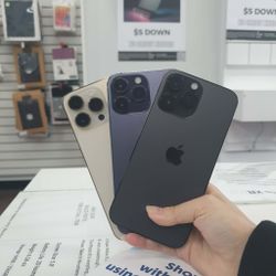 iPhone 14 Pro Max 6.7" (Unlocked) 128GB Good Space Black