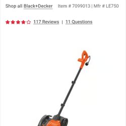 2-in-1 Electric Lawn Edger & Trencher – Like New – Originally $150
