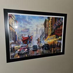 2 Framed Justice League And Batman Puzzles