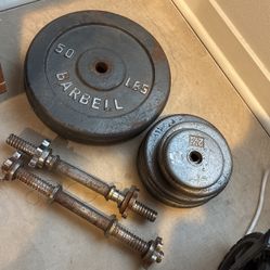 WEIGHTS/dumbbell/barbell 