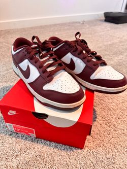 Nike Dunk Low Retro Burgundy Size 10.5