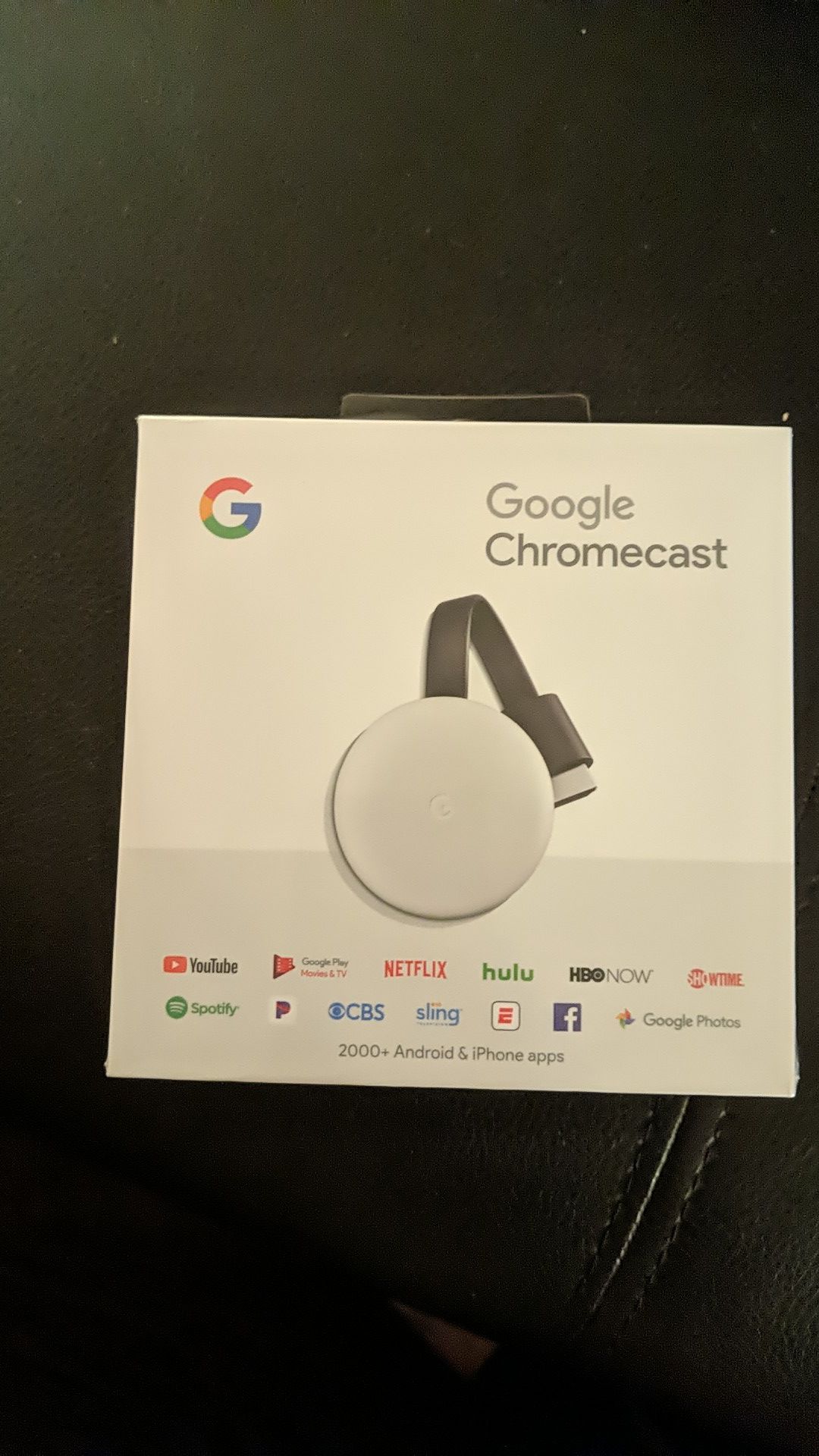 Brand new/Sealed Google Chromecast 3rd Gen - Chalk Color