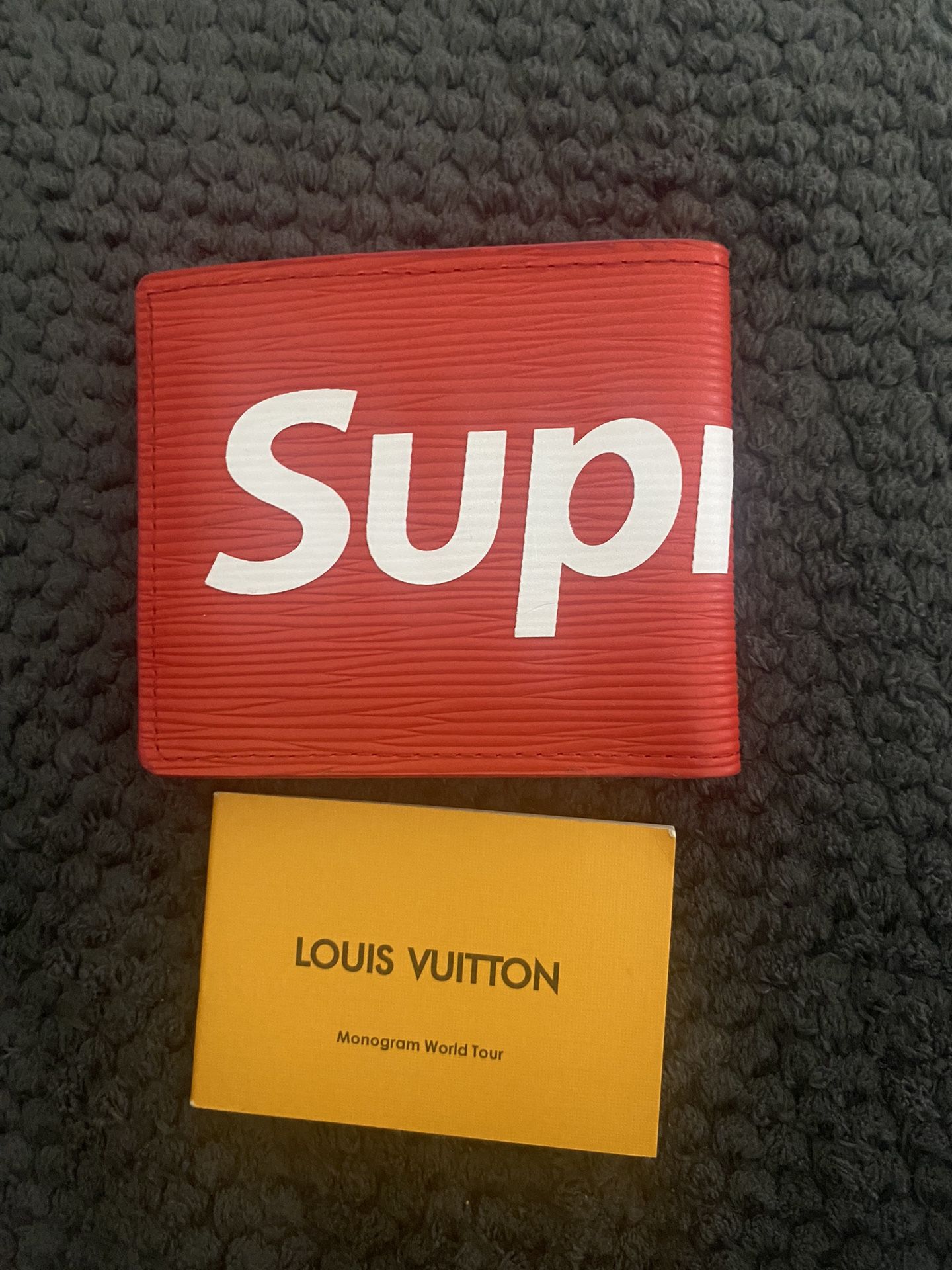 Louis Vuitton X Supreme Slender Wallet