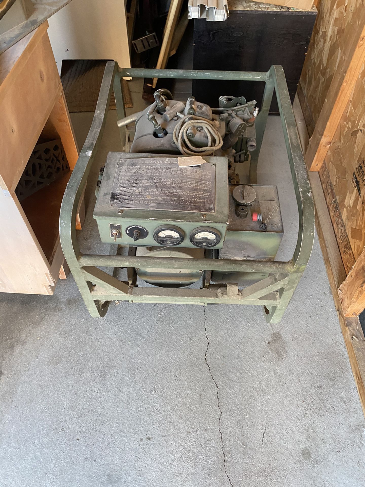 Older generator 2cylinder 