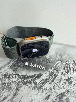 Apple Ultra 1 watch with 98% battery health charger included and new band never used.