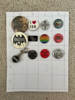 Buttons memorabilia