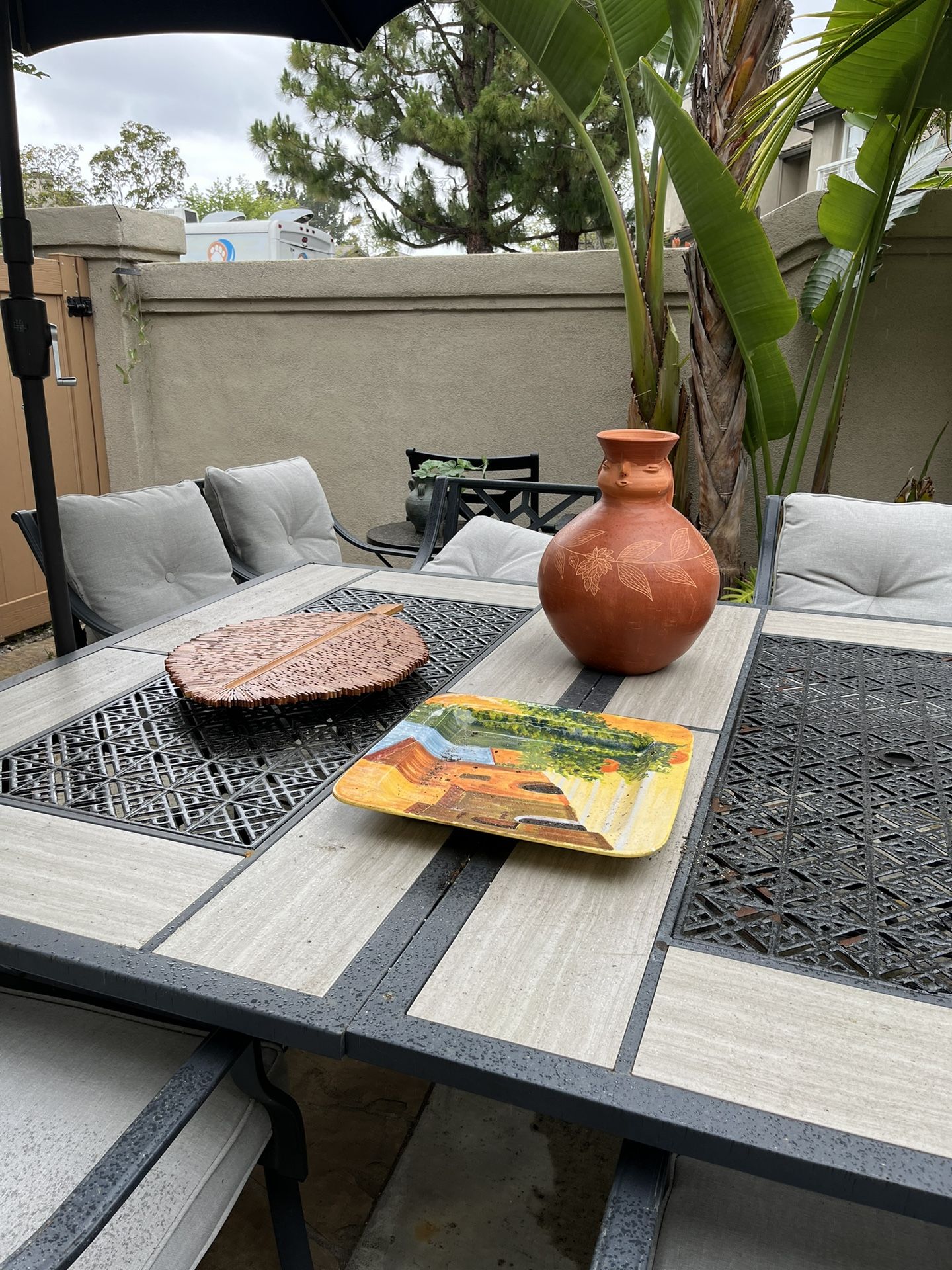 Patio tables Lowes tile and iron name your for Sale in Laguna Hills