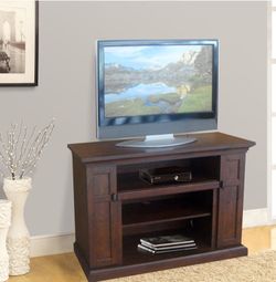 Tv stand in wood