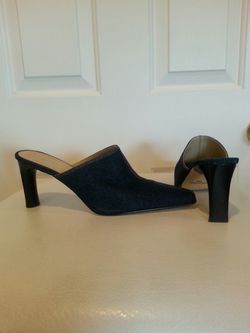 Denim mule 7.5 size