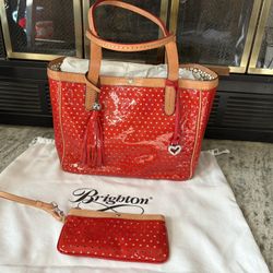 Brighton handbag and wristlet