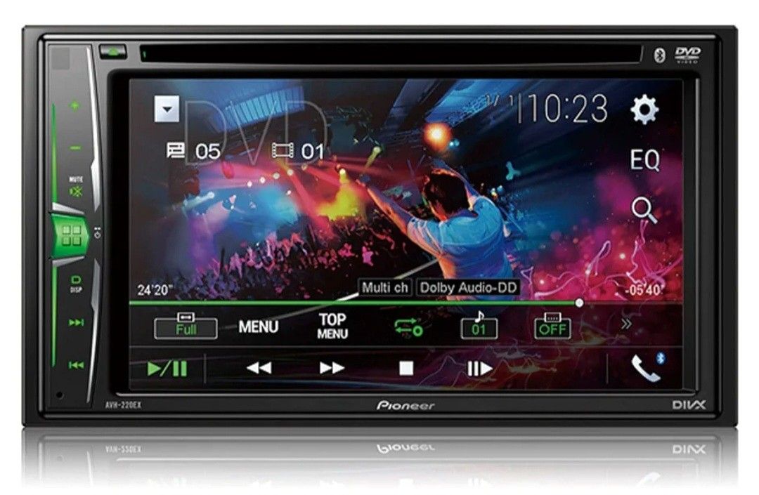Pioneer Multimedia DVD Receiver with 6.2" WVGA Clear Resistive Display

