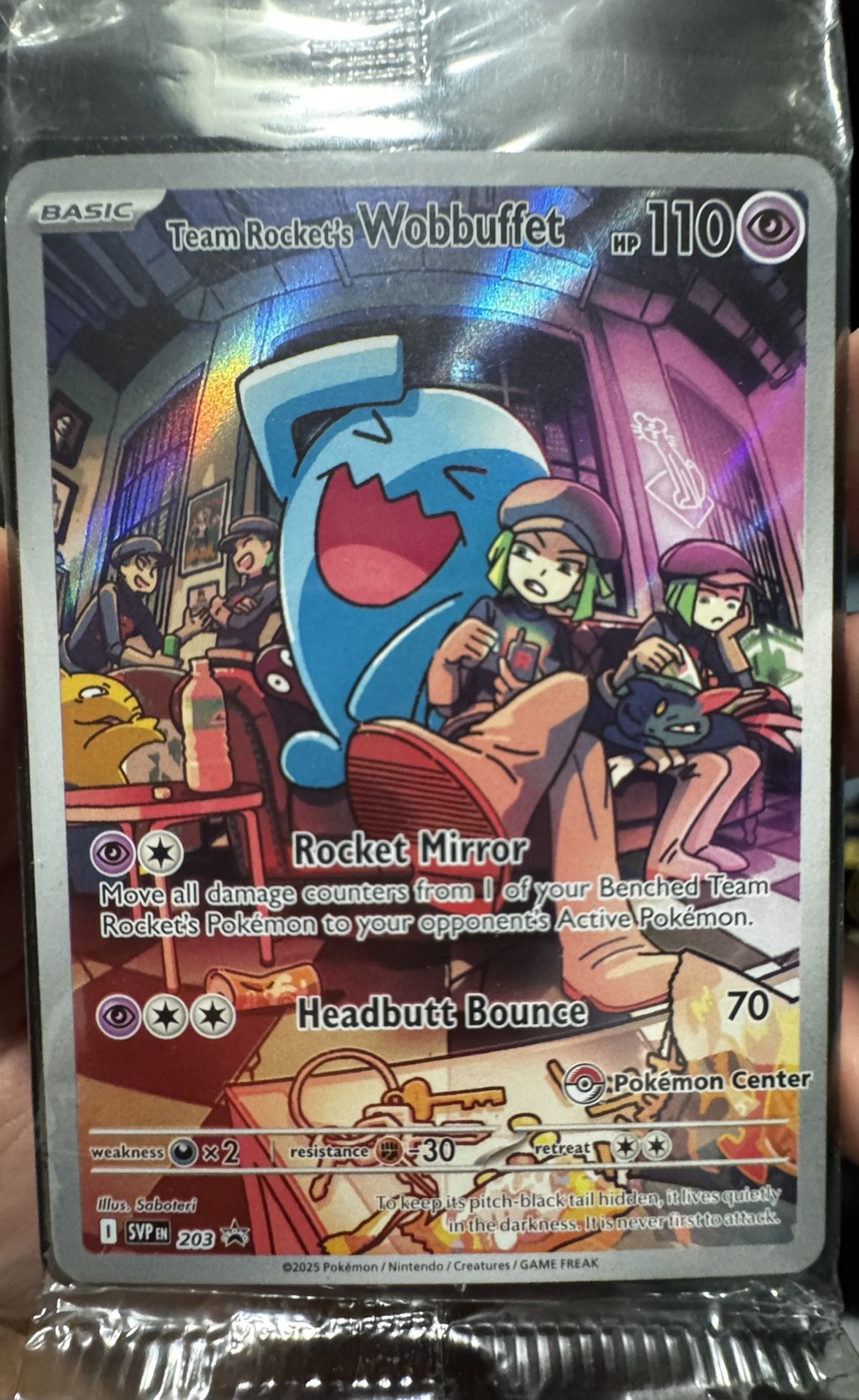 *Pokemon Center* Team Rocket’s Wobbufett