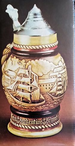 Vintage large Avon Stein with Cologne