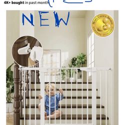 Safety Gate Baby Gate Adjusted Fit Openings Between 30 Inches To 46 Inches Wide