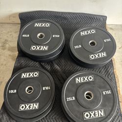 230lbs Set Of Bumper Plates