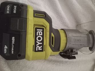 Ryobi ONE+ 18V Cordless Trim Router with Battery