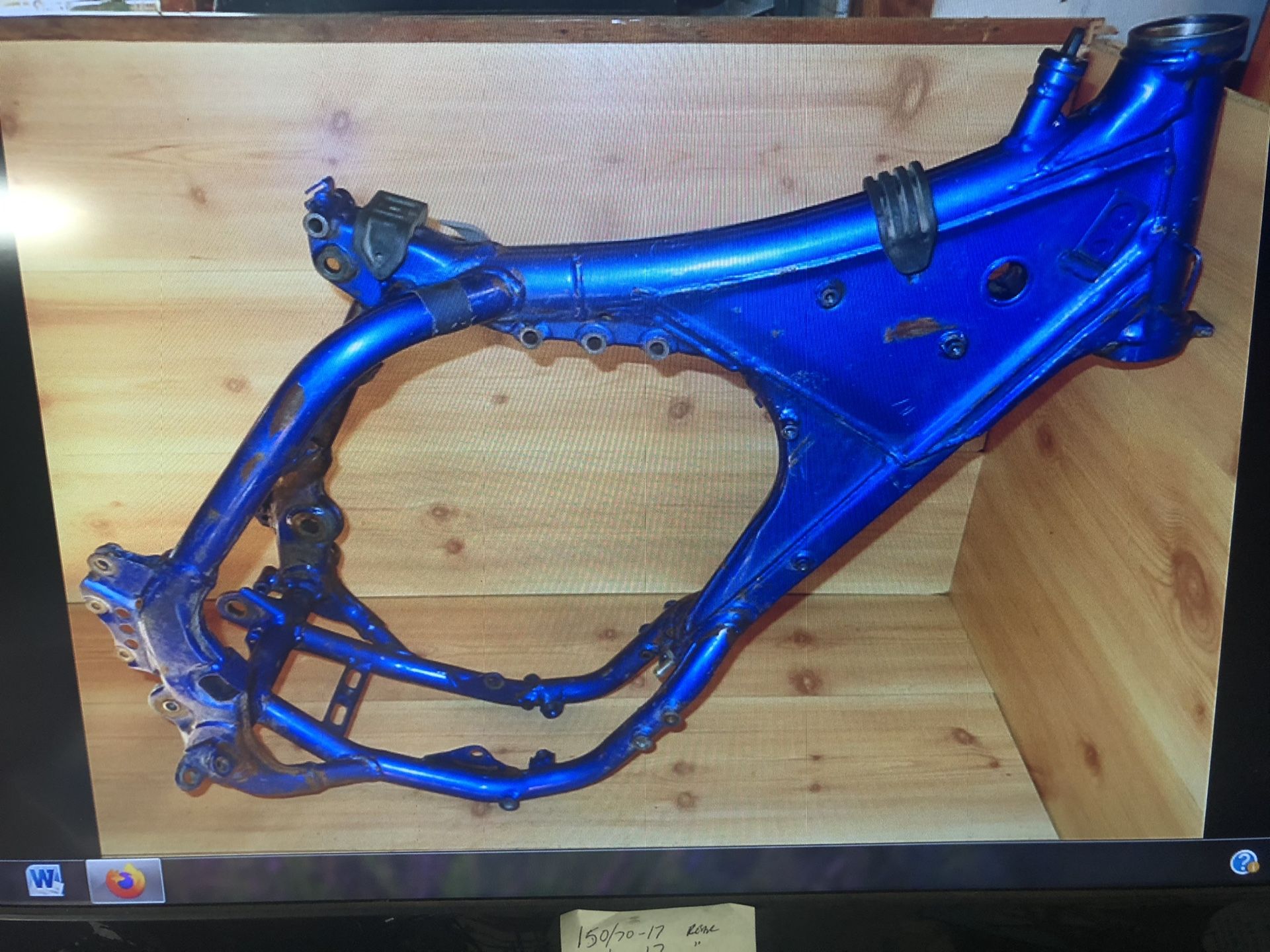 2000 Yamaha YZ426 YZ 426 Frame Ca Title