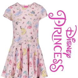 NWT Disney Princess Girls Short Sleeve Dress Size 2T PRICE FIRM