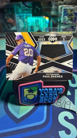 2023 Elite Extra Edition Paul Skenes Relic Card
