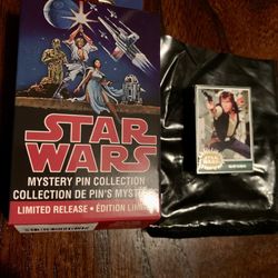 2022 Disney Parks 45th Anniversary Star Wars Mystery Pin Collection Limited Series Han Solo