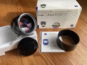 Zeiss Planar 1.4 85mm ZE For Canon EF Mount 