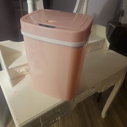 Pink Mini Trash Can (Like New)