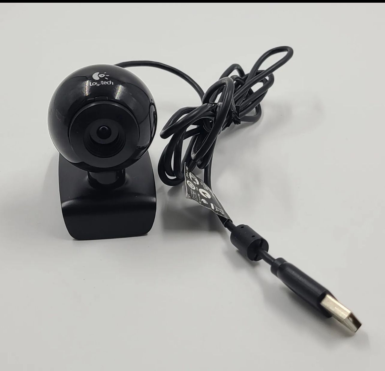 Logitech C120 V-U0012 USB Webcam Computer Laptop Camera Mount Used Tested All proceeds go towards my cancer treatment and recovery. Thank you and god