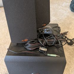 Klipsch ProMedia 2.1 THX Certified Computer Speaker System (Black)