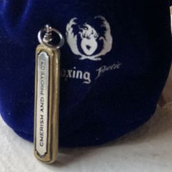 Waxing Poetic Necklace Charm Pendant Jewelry “cherish And Protect” “Those Who I Love”